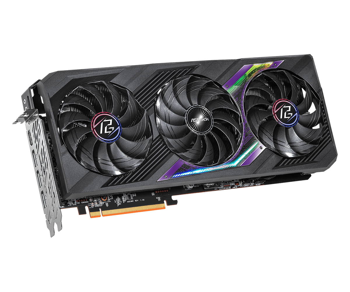 بطاقة رسومات AMD RX 7800 XT بس - مراجعة Triple Fan Gaming Graphics Card 16Gb وسعره